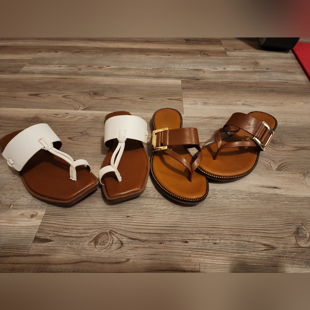 Sandals 2 pairs
